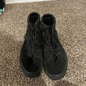 Vans Black High-Top Sneakers